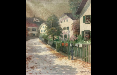 Jakob Koganowsky — Village en automne