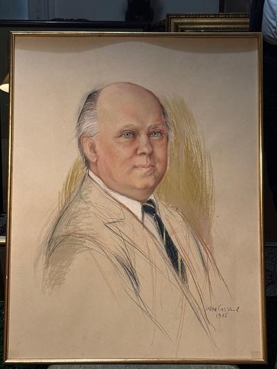 Ulla CASSLAND — Portrait de Nibbe MALMKVIST