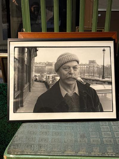 Christophe LAURENTIN — Portrait  de Christer STRÖMHOLM, photographe suédois Photographie en noir et blanc