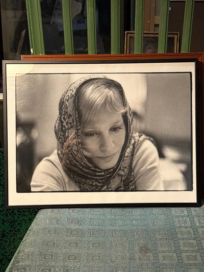 Christophe LAURENTIN — Portrait  de Ingrid Thulin, actrice suédoise Photographie en noir et blanc