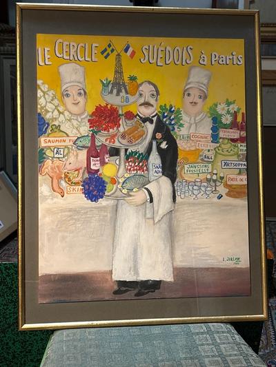 Lennart JIRLOW — Le cercle Suédois à Paris