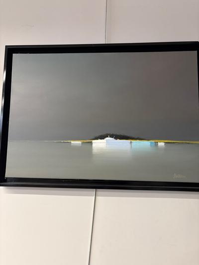 Pierre DOUTRELEAU — Barques près du rivage