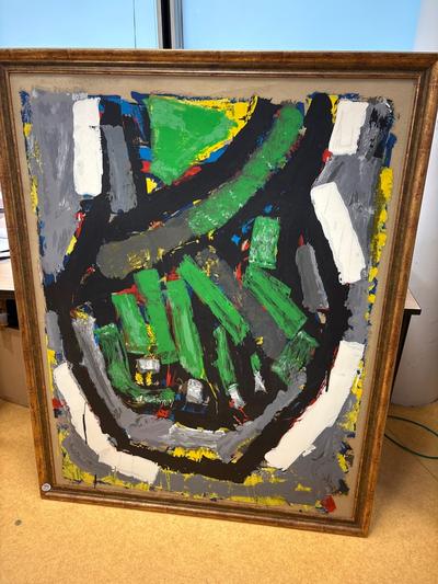 Sans titre 1993 Sérigraphie sur carton. Signée et datée en haut à gauche.