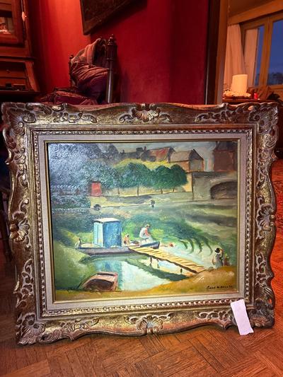 Charles Picart Le Doux — Sur le ponton