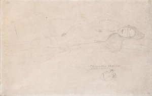 Femme enceinte allongée