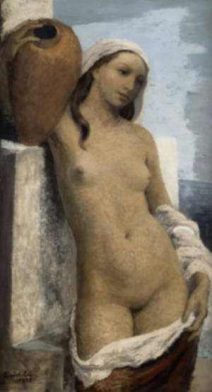 Jeune femme à l'amphore