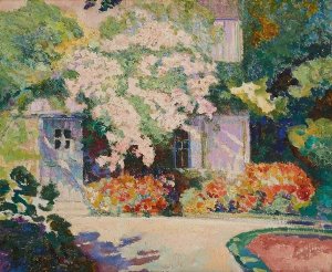 La Glycine sur la maison