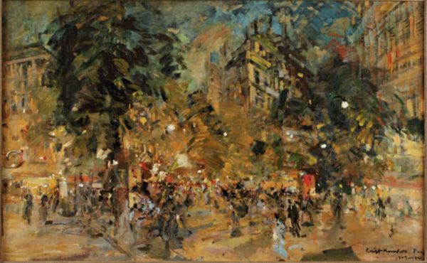 Constantin Alexeievitch KOROVINE (1861-1939) — Fête populaire dans Paris