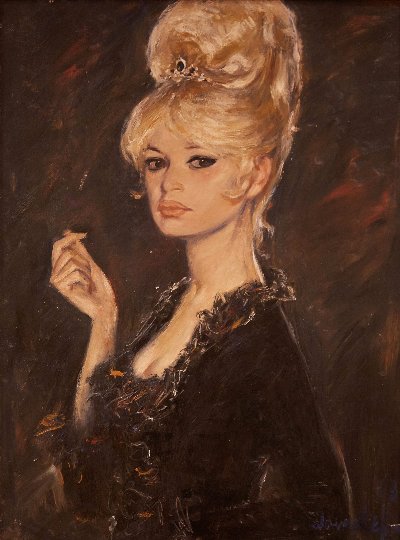 — Portrait de Brigitte Bardot