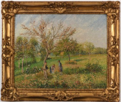  — Dans le pré en automne à Éragny