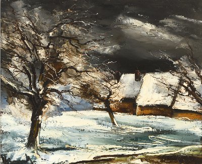 — La ferme enneigée