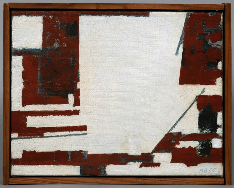 Martin Barré (1924-1993) — Composition abstraite