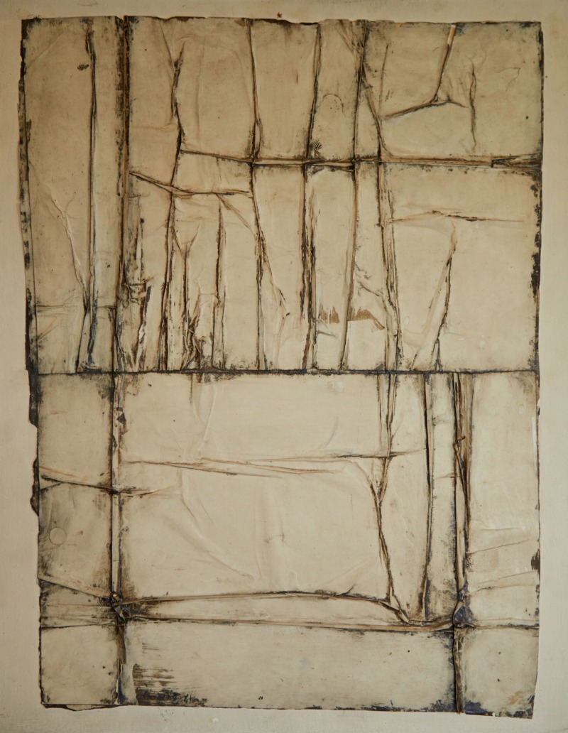 CHRISTO (né en 1935 - Christo Javacheff) — Surface d'empaquetage, 1961