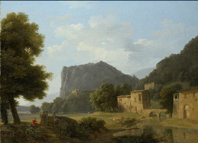 — Paysage à la ferme fortifiée