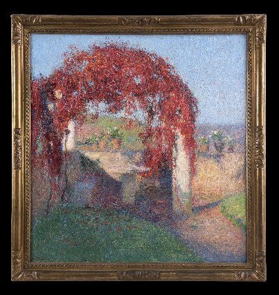 — Pergola à l'automne, Marquayrol