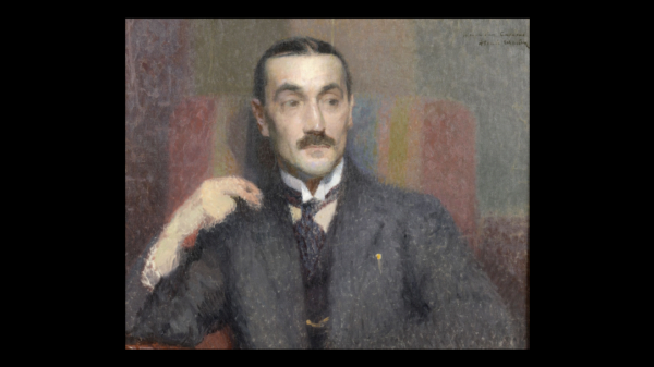 Henri MARTIN (1860-1943) — Portrait du peintre Casasus