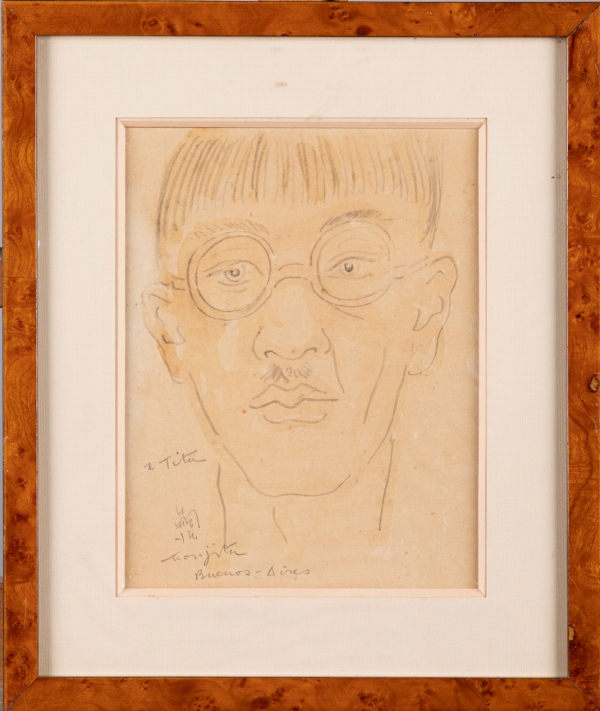 LÉONARD FOUJITA (1886 - 1968) —  Autoportrait, 1932