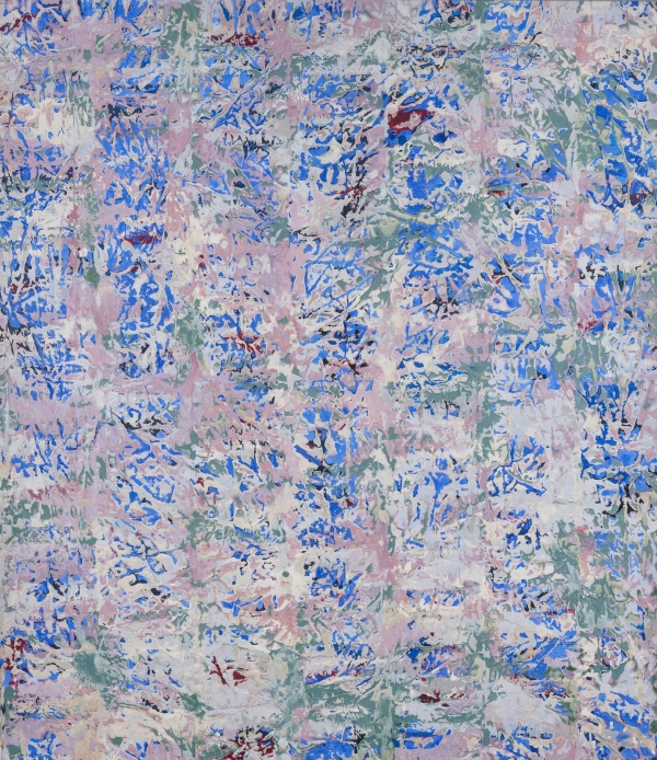 CLAIRE PICHAUD (1935-2017) — Sans titre, juillet 1989.33 Bleu rose