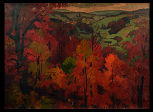 Jules Émile ZINGG (1882-1942) — L'Automne en Franche-Comté