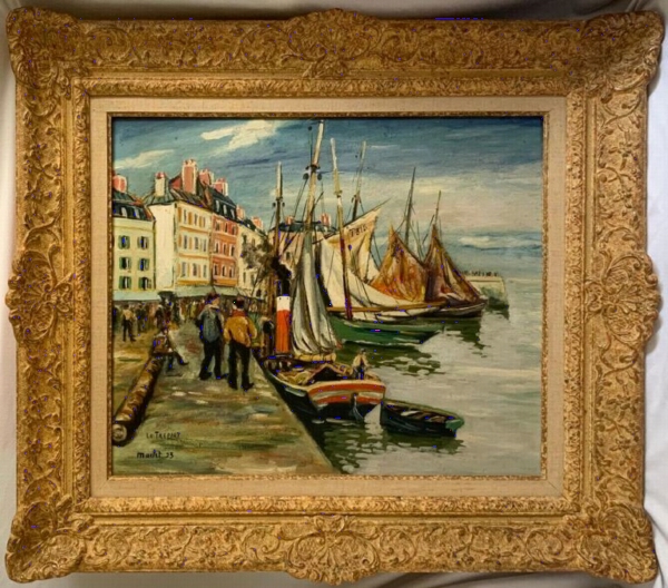 Fernand MAILLAUD (1863-1948) — Paysans dans les champs