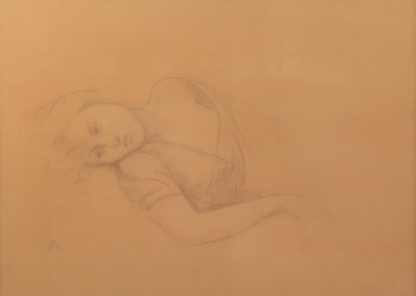 BALTHUS (1908-2001) — Jeune fille étendue, 1948