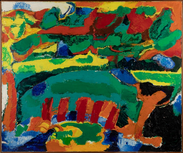 Maurice Wyckaert (1923-1996) — Paysage II, 1966