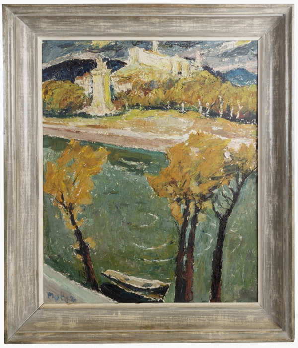 Marie Mela MUTER (1876-1967) — La tour Philippe le Bel à Villeneuve-lès-Avignon.
