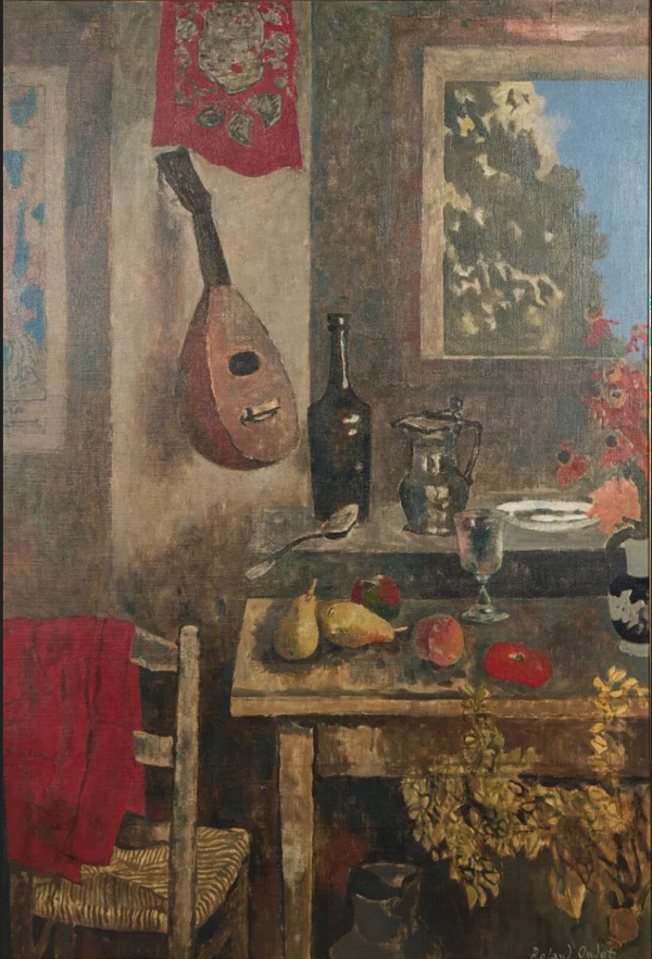 — Nature morte au repas et à la mandoline
