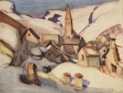  — Villar-dArène sous la neige