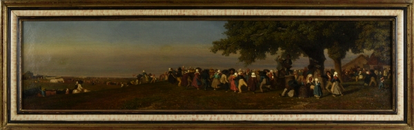 Constant TROYON (1810-1865) — Foire champêtre dans le Limousin, 1837