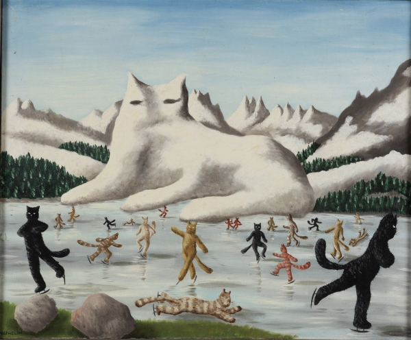 Lucien MATHELIN (1905-1981) — Chamonix, 1976