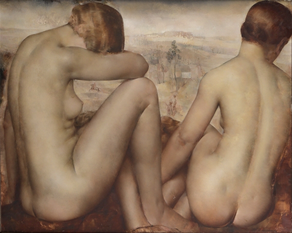 Grigory GLUCKMANN (1898-1973) — Deux nus, 1933