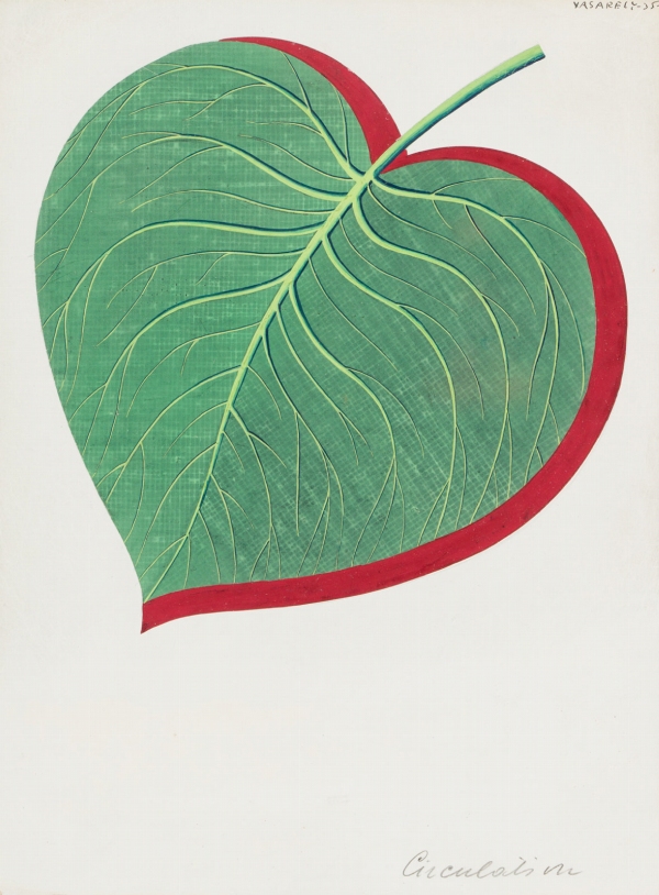 VICTOR VASARELY (1906-1997) — Circulation, 1935