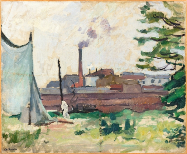 Charles CAMOIN (1879-1965) — La banlieue de Paris, 1910