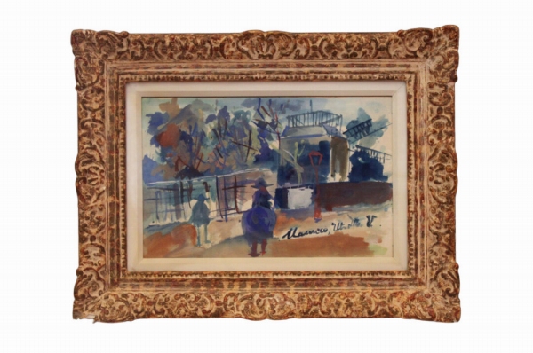 Maurice UTRILLO (1883-1955) — Le moulin de la Galette, vers 1917