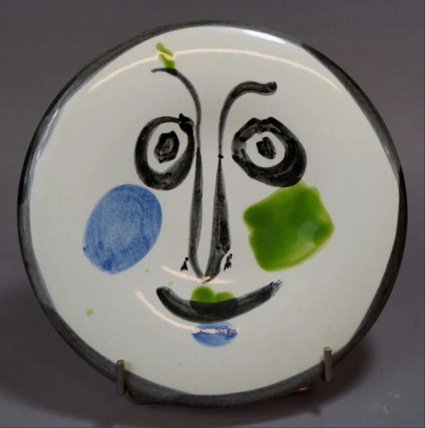 Pablo PICASSO (1881-1973) — ''Visage n° 197, 1963''