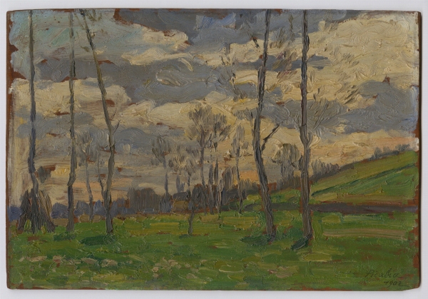 Francis PICABIA (1879-1953) — Paysage aux arbres, 1902