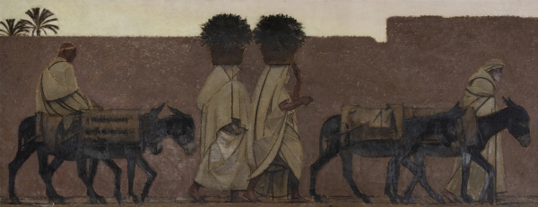 Bernard BOUTET DE MONVEL (1881 1949) — Caravane, Marrakech, 1918