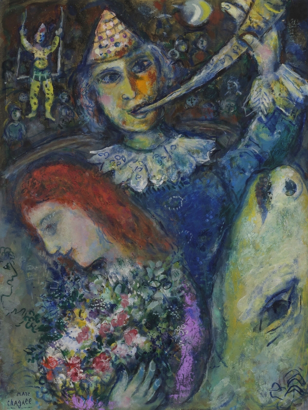 Marc CHAGALL (1887 1985) — Au cirque, 1959-1968