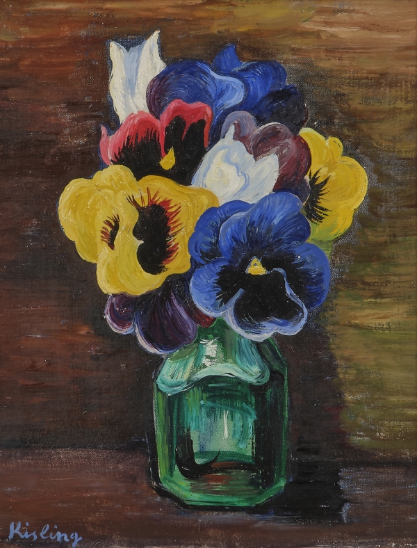 Moïse KISLING (1891 - 1953) — Pensées, circa 1950