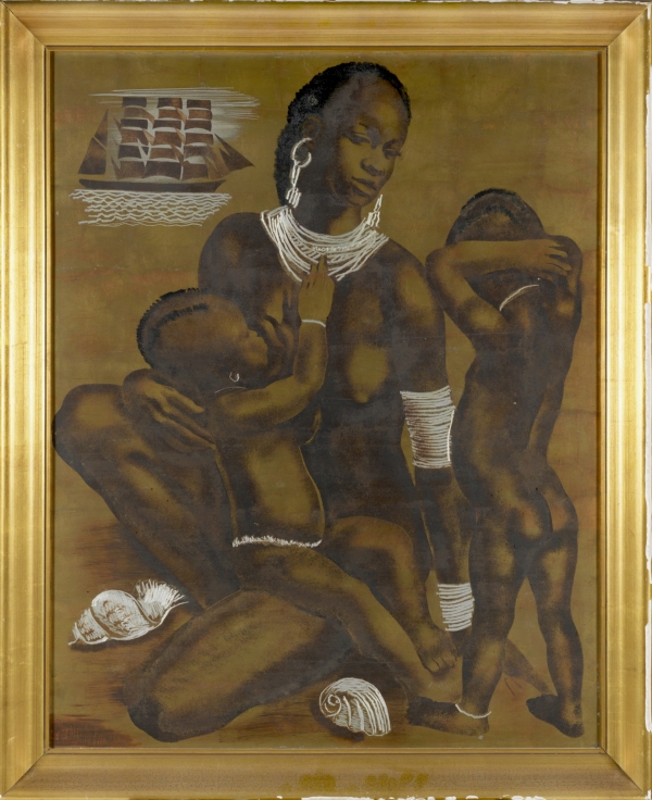 Milivoy UZELAC (1897 - 1977) — Maternité du fouta djallon