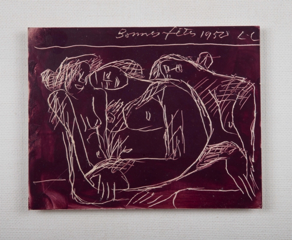 LE CORBUSIER (1887-1965) — Carte de voeux, 1952