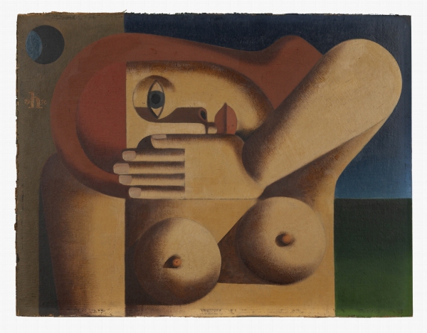 Heinrich HOERLE (1895-1936) — Femme tête penchée, 1930.