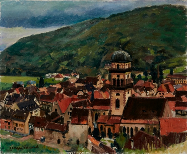 Georges PACOUIL (1903-1996) — Église de l'Invention-de-la-Sainte-Croix de Kaysersberg, Haut Rhin