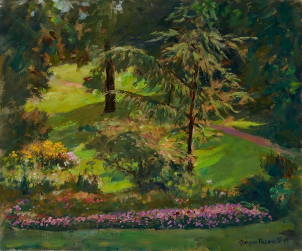 Georges PACOUIL (1903-1996) — Les Buttes Chaumont, Paris