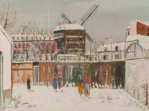 Montmartre le Moulin de la Galette