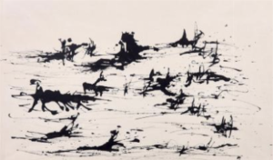 Peinture à l'encre de Chine