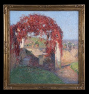 Pergola à l'automne, Marquayrol