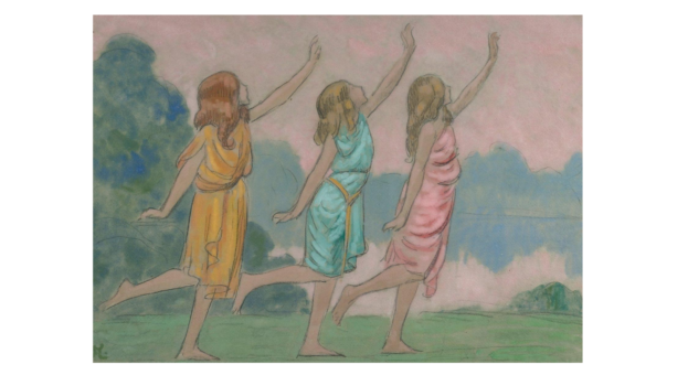  — Trois petites Isadorables dansants